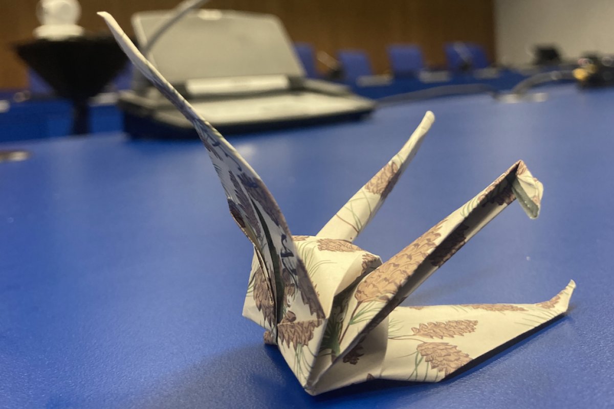 Origami | Young heroes of nuclear disarmament